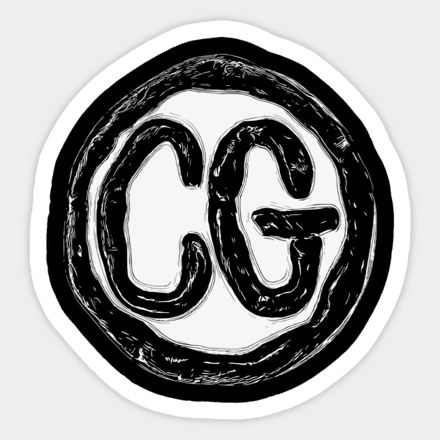 The Cooking Goth Sticker by The Cooking Goth Merch Store